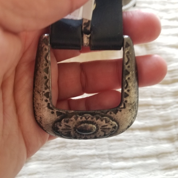 Vintage | Western Style Silver Belt main image 4